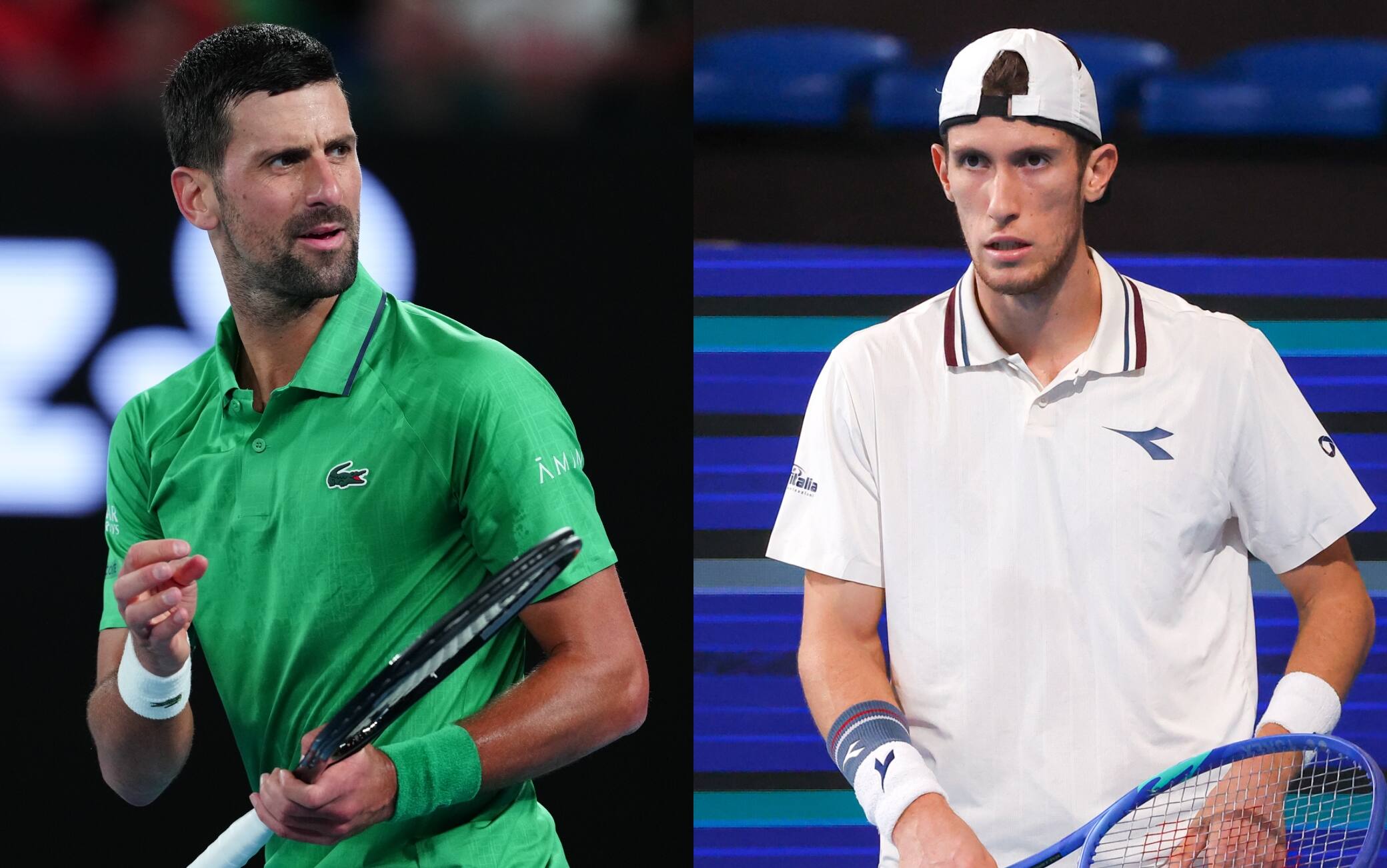 Djokovic contro i tennisti italiani: precedenti e risultati