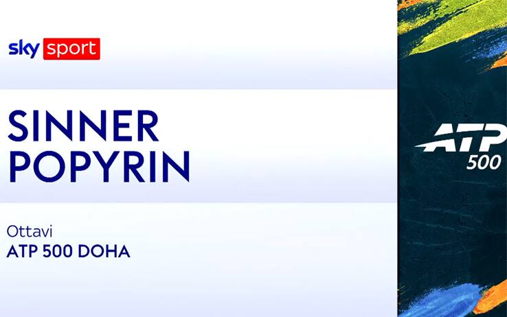 Sinner-Popyrin: highlights Atp Doha