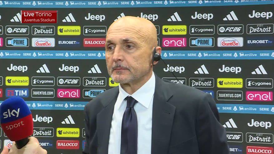 Spalletti: "Brutta prova, episodi fanno la differenza"