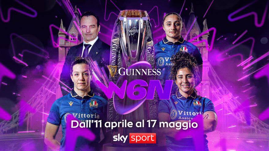 Sei Nazioni femminile, dall'11 aprile su Sky