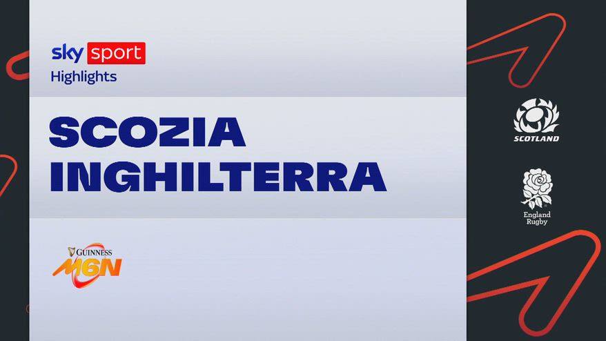 Scozia-Inghilterra: highlights Sei Nazioni