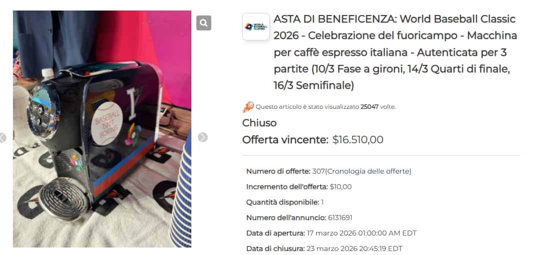 macchinetta asta caffè