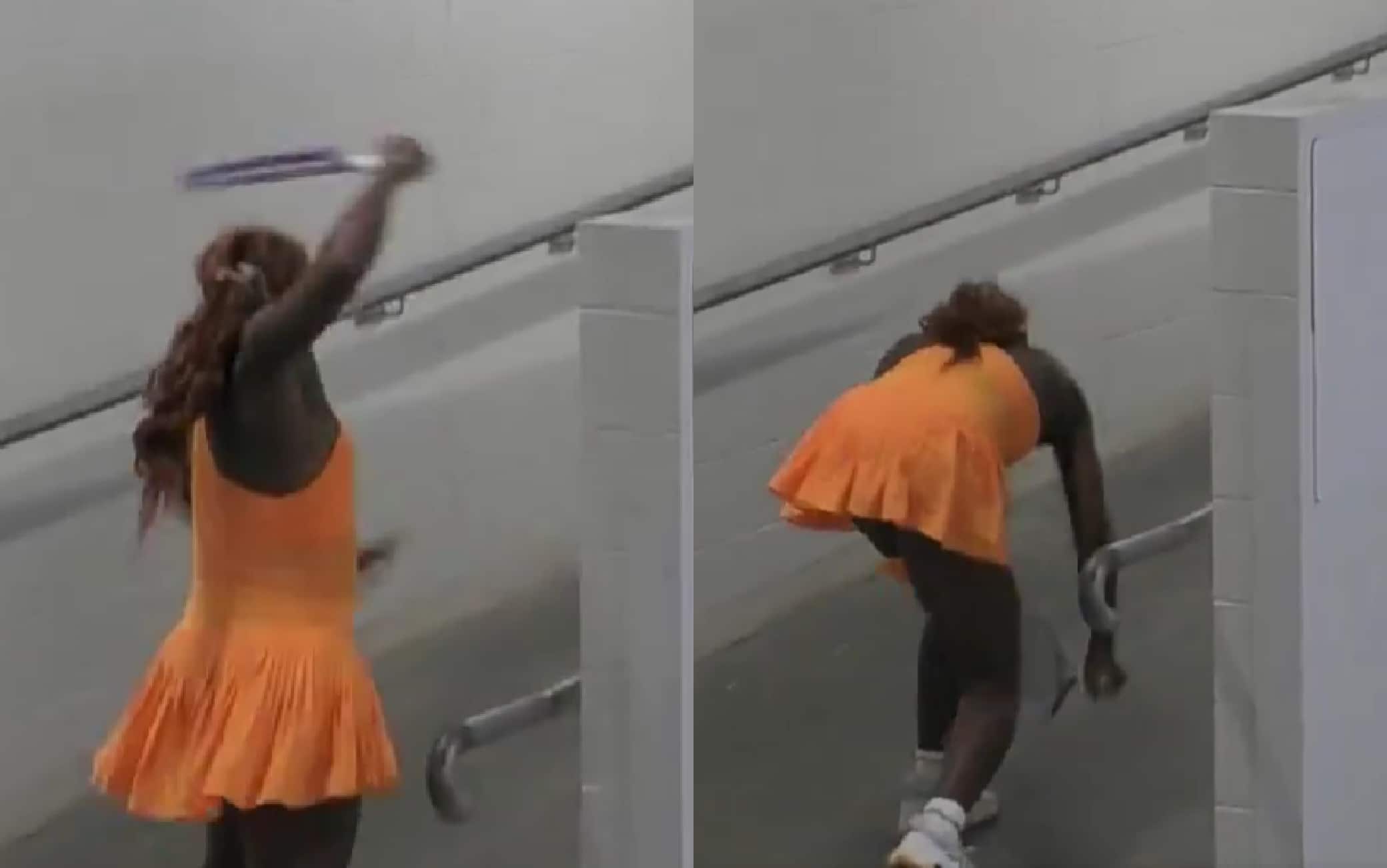  Australian Open, Gauff perde contro Svitolina e distrugge la racchetta. Video