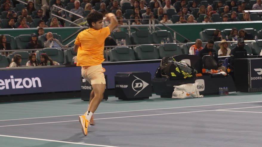 Atp Miami: Alcaraz supera Fonseca, oggi debutta Sinner