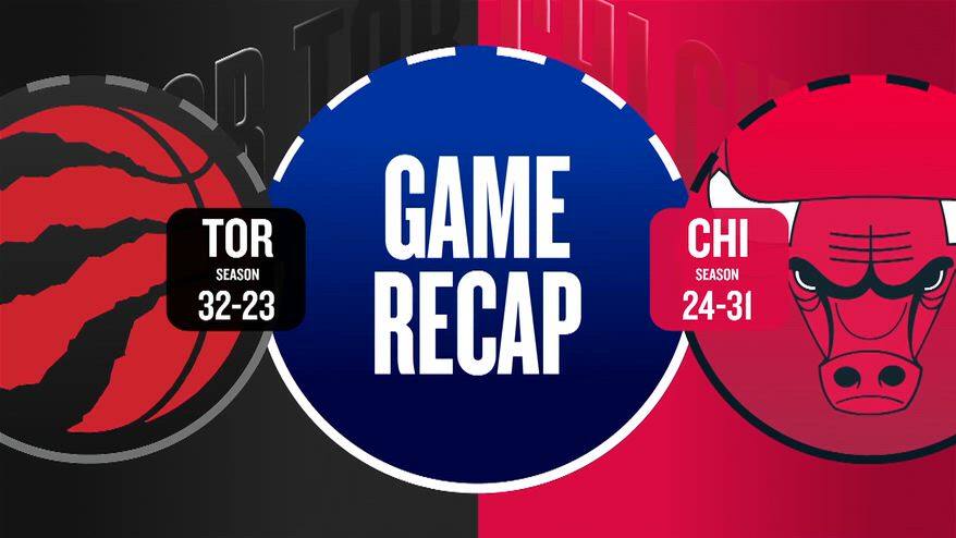 NBA Highlights: Chicago-Toronto 101-110
