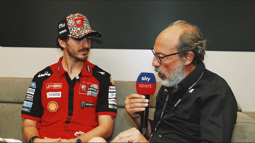 "Bagnaia controtempo", l'intervista di Guido Meda al Mugello