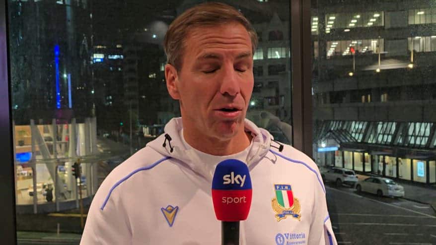 Quesada a Sky: "Sempre emozionante giocare con All Blacks"