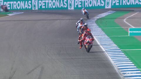 Marquez Acosta, incidente e penalità nella Sprint MotoGP della ...