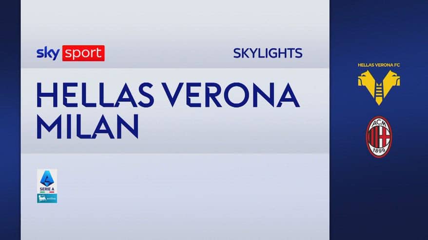 Verona-Milan 0-1: gol e highlights