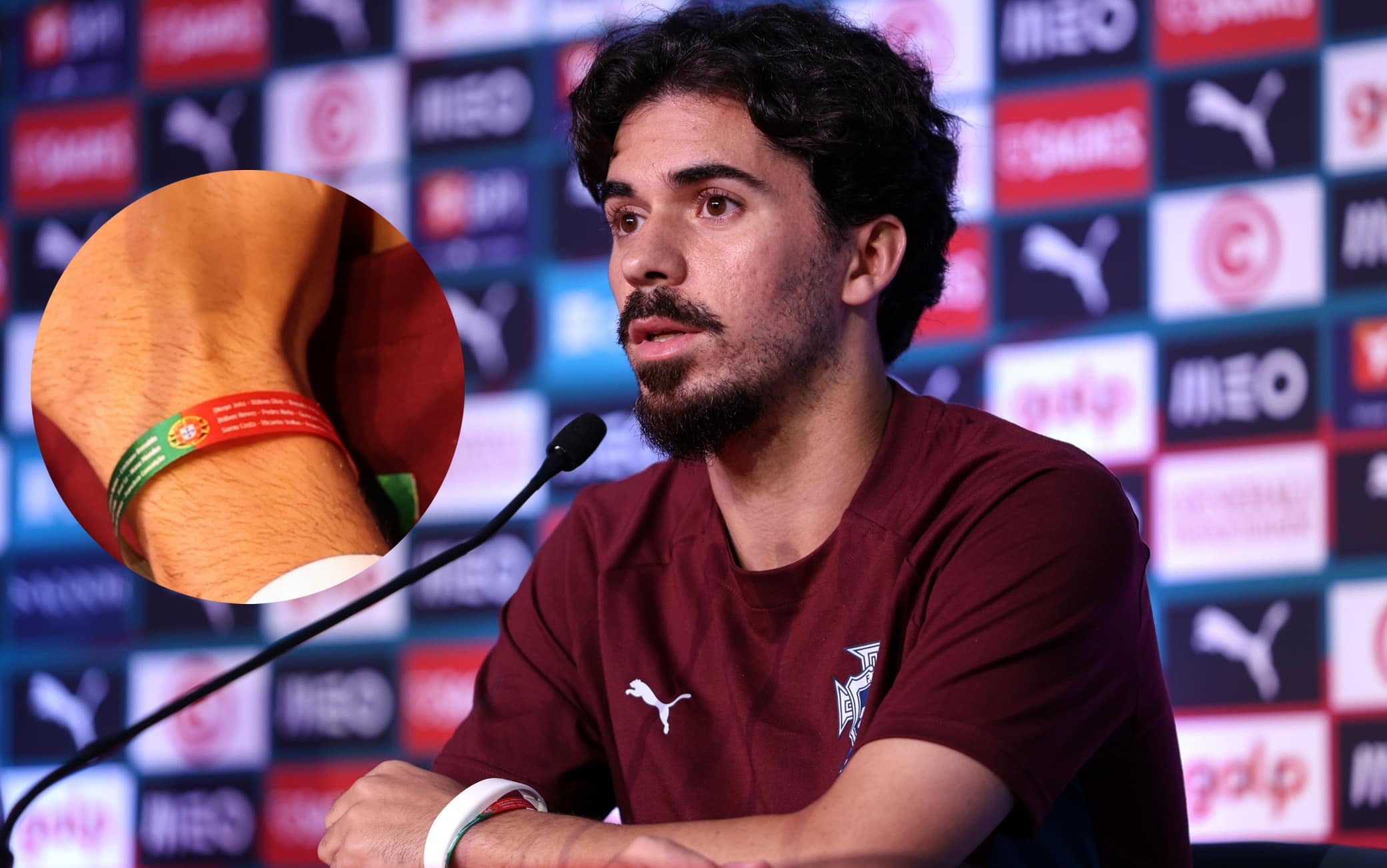 Portogallo, il vero significato del braccialetto di CR7 e compagni: omaggio a Diogo Jota