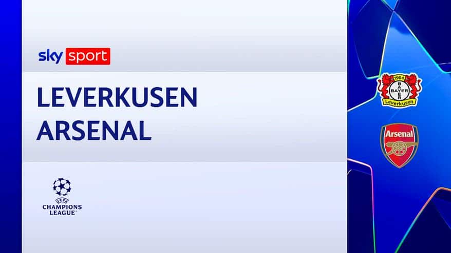 Bayer Leverkusen-Arsenal 1-1: gol e highlights