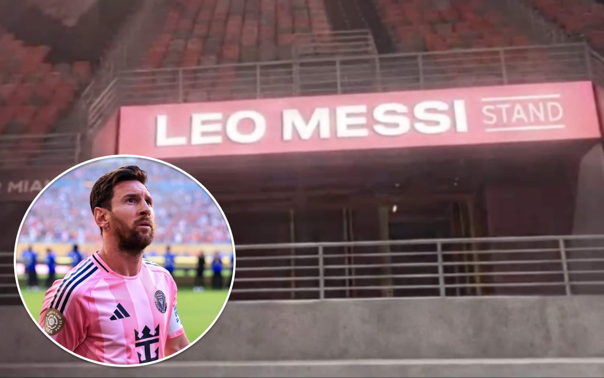 A Miami Messi giocherà in uno stadio dove una tribuna porta il suo nome