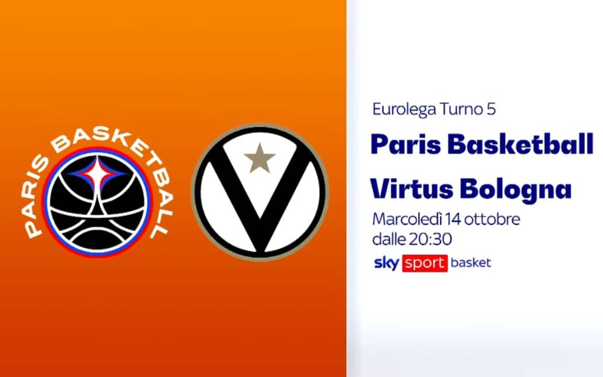 Virtus Bologna faces Paris Basketball in EuroLeague action