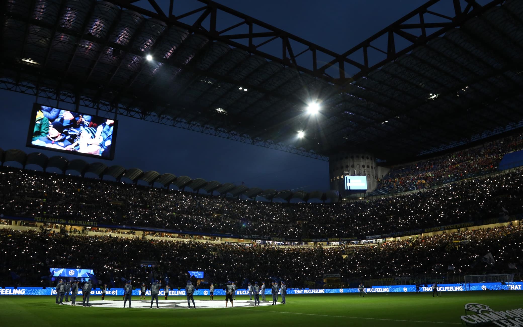 Squadre con media spettatori più alta d'Europa: derby Milan-Inter per il 5° posto