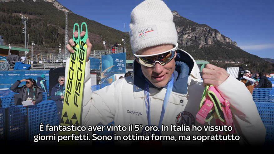 Klaebo: "Sono i miei giorni perfetti"