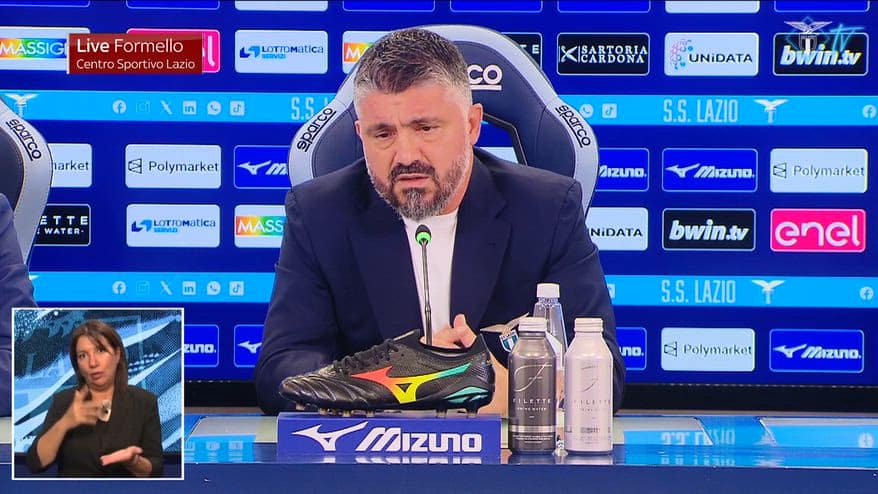 Lazio, Gattuso in conferenza stampa: "Serve un difensore"