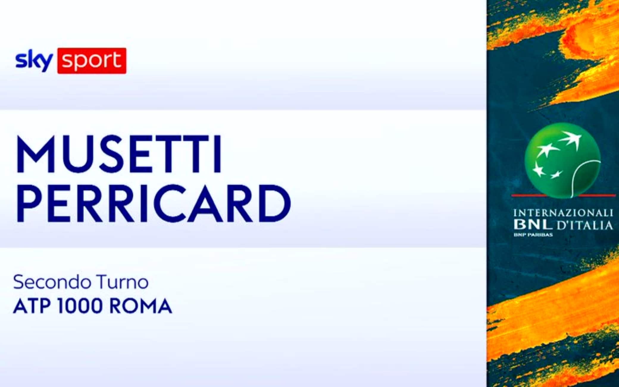 Musetti-Mpetshi Perricard: highlights Atp Roma