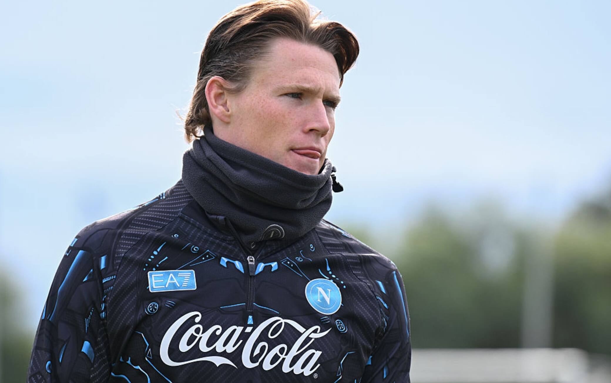 Napoli, McTominay torna ad allenarsi in gruppo da martedì a Castel Volturno