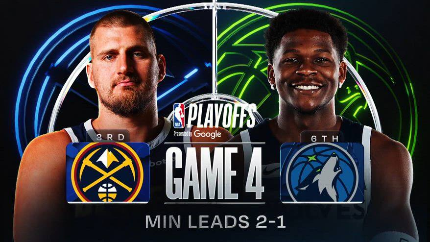 NBA Playoff Highlights: Minnesota-Denver gara-4 112-96
