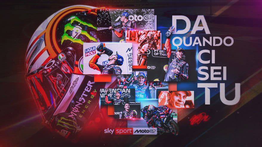 'Da quando ci sei tu': la clip Sky dedicata a Bezzecchi