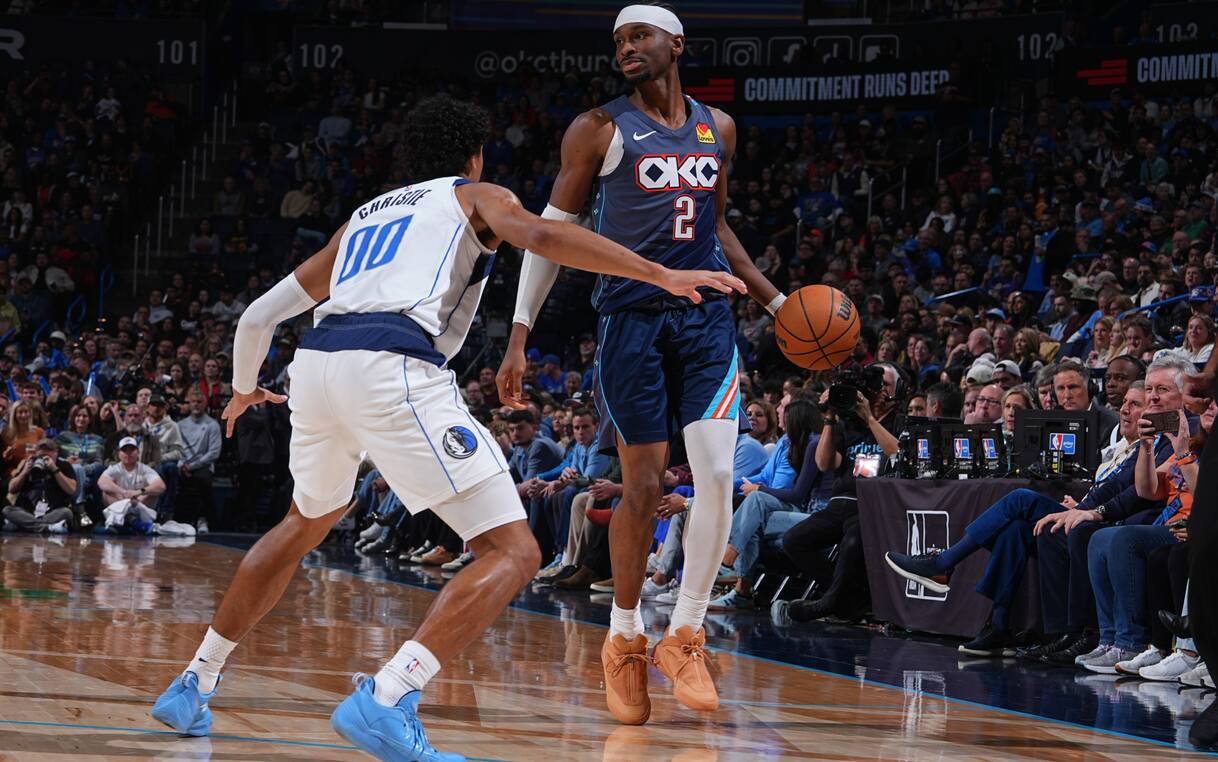 SGA’s 33-Point Masterclass: Thunder Dominate Mavericks