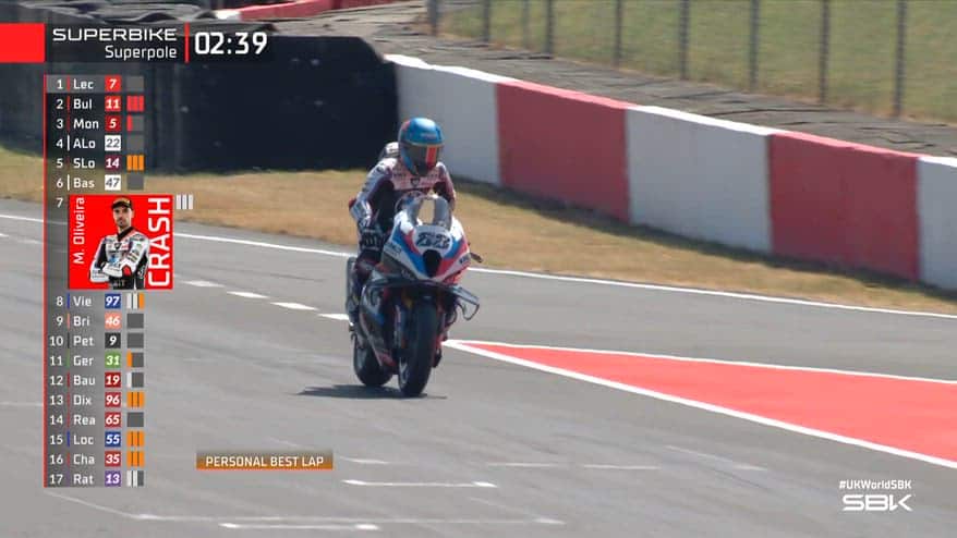 Sbk, Bulega domina anche a Donington: sua la Superpole