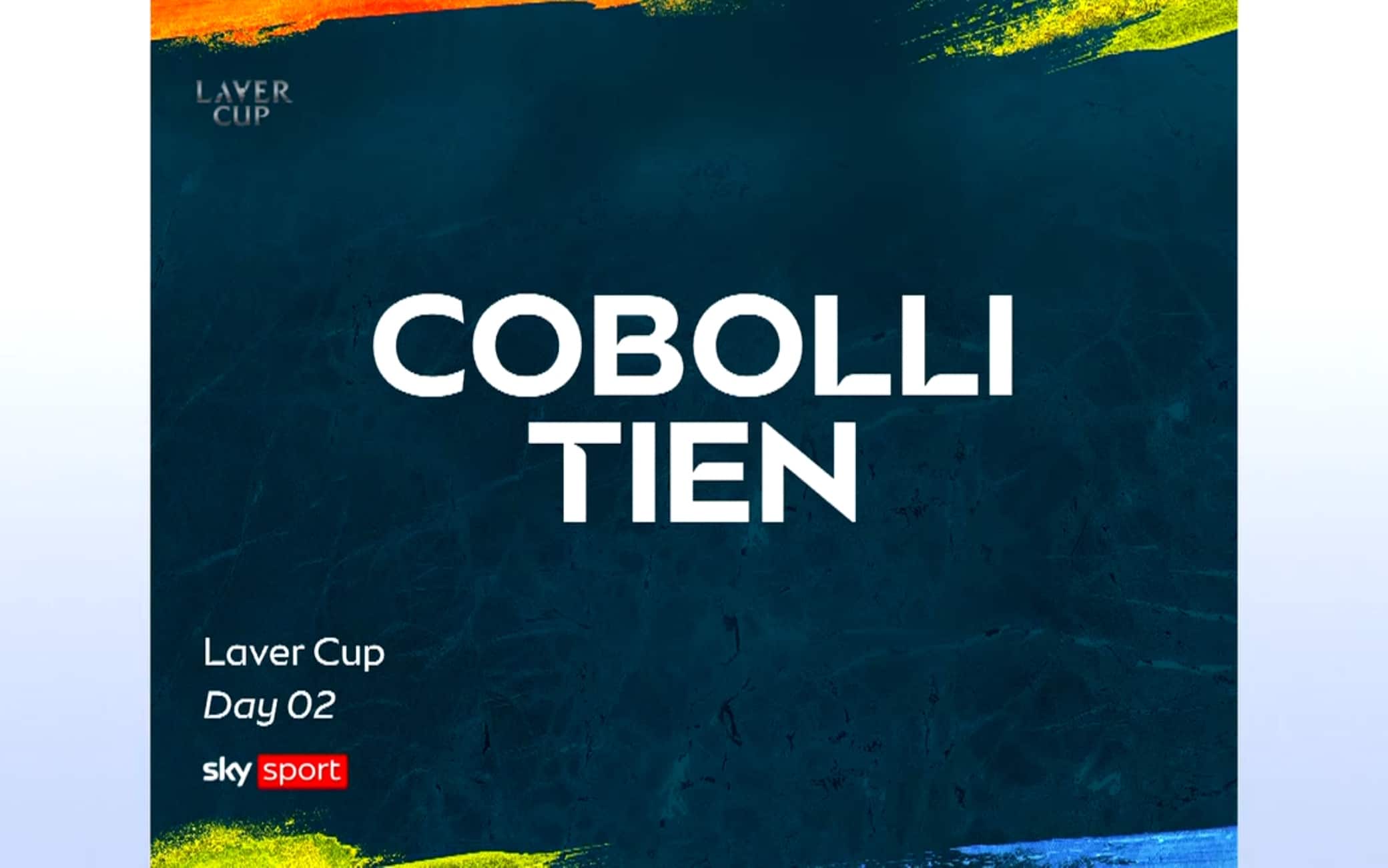 Cobolli-Tien: highlights Laver Cup