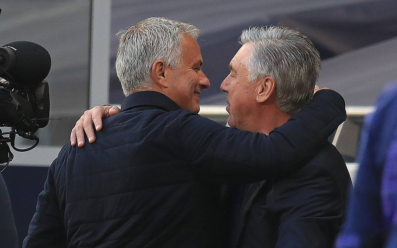Ancelotti e Mourinho