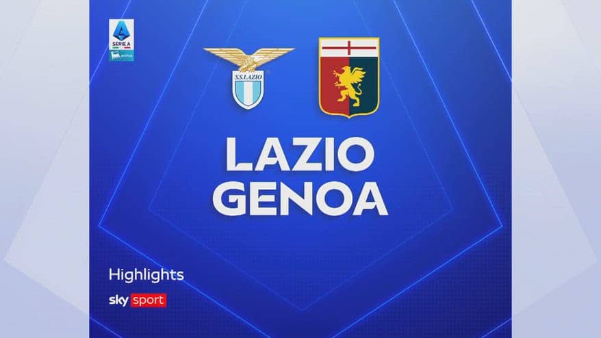 Lazio-Genoa 1-0: gol e highlights