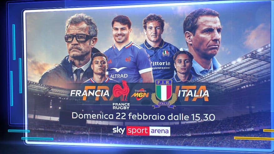 Sei Nazioni rugby, Francia Italia, recuperato Capuozzo