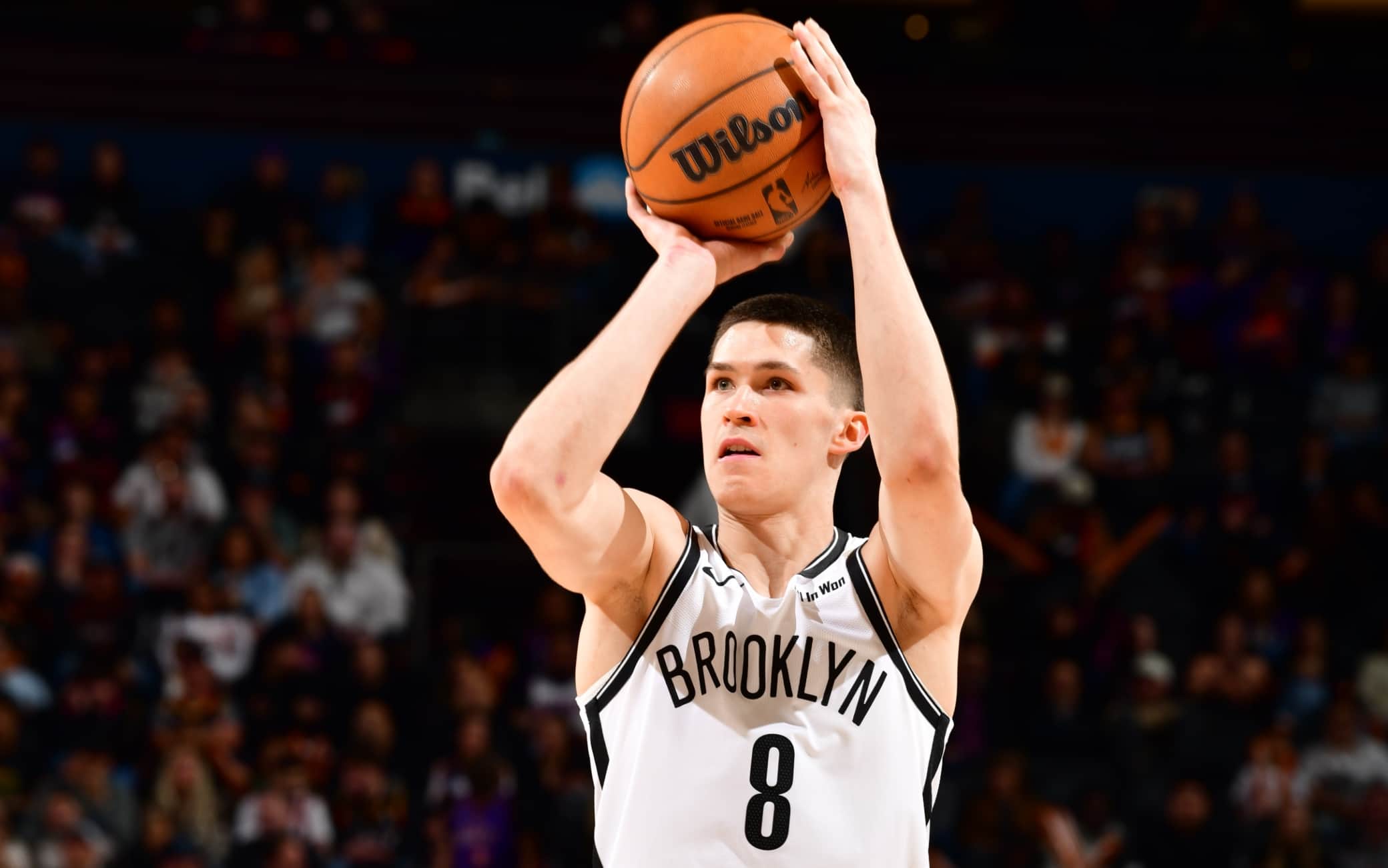 NBA, Egor Demin "on fire": 34 gare con almeno una tripla, record per un rookie