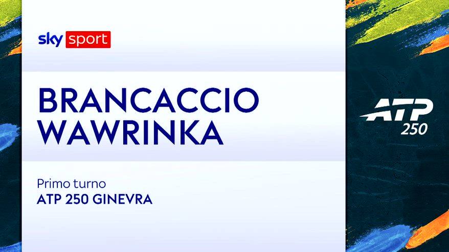Brancaccio-Wawrinka: highlights Atp Ginevra