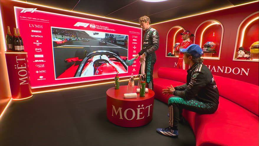 Kimi a Domenicali prima del podio: "Mi sono c... addosso"