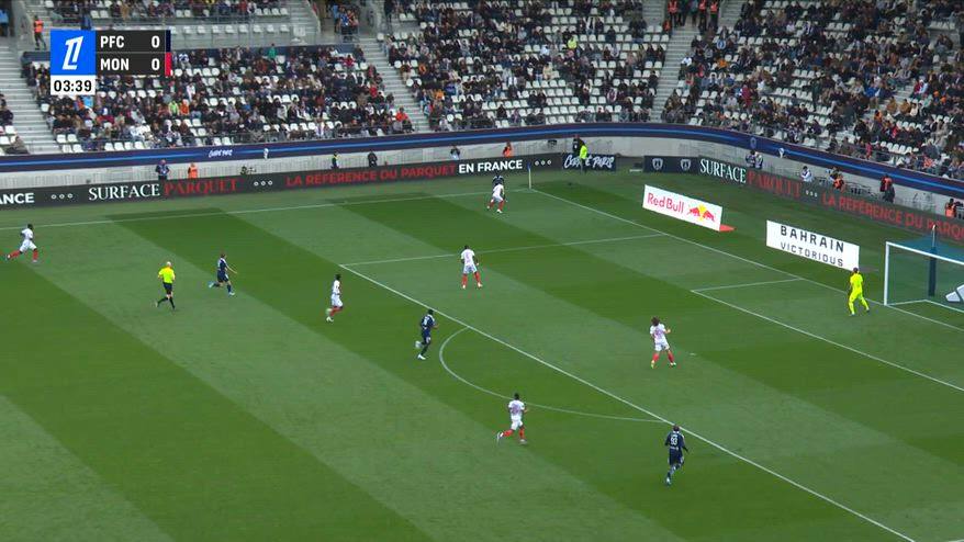 Paris FC-Monaco 4-1: gol e highlights