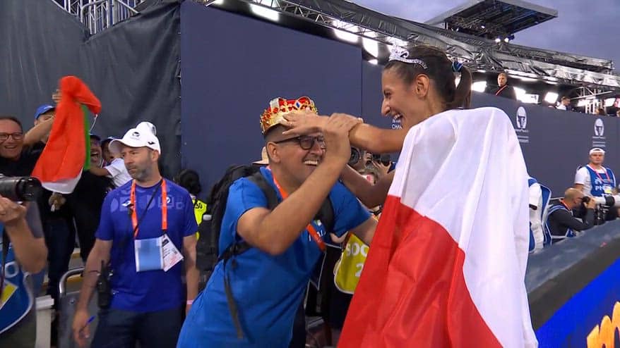 Nadia Battocletti vince l'oro e incorona il papà Giuliano
