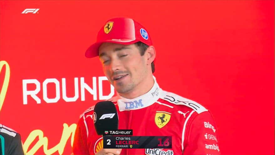 Leclerc: "Fatto passo in avanti, pensavo di vincere"