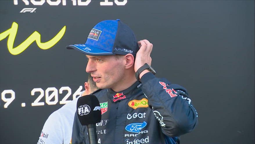 Verstappen: "Ci ho provato, è stata una bella gara"