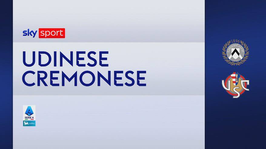 Udinese-Cremonese 0-1: gol e highlights