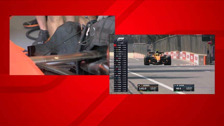 McLaren, a Baku è una macchina con tante novità: l'analisi