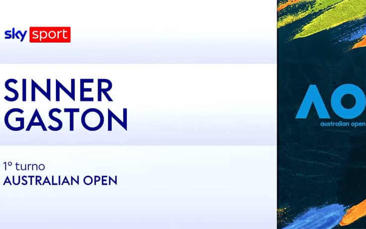 Sinner-Gaston, gli highlights dall'Australian Open