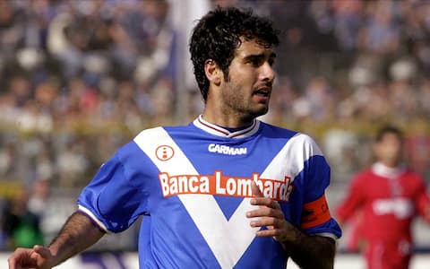 CAMPIONATO SERIE A BRESCIA PERUGIA PEP  GUARDIOLA AL SUO RIENTRO
