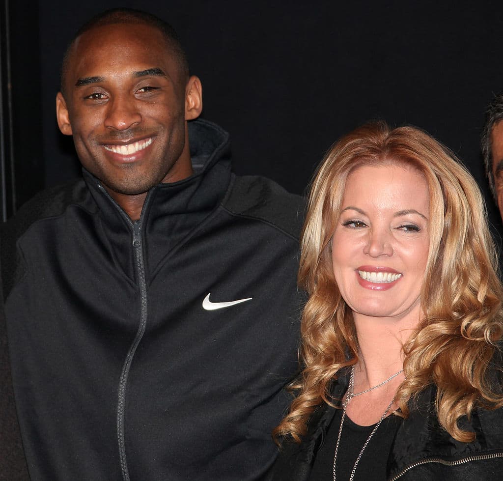 Jeanie Buss e Kobe Bryant