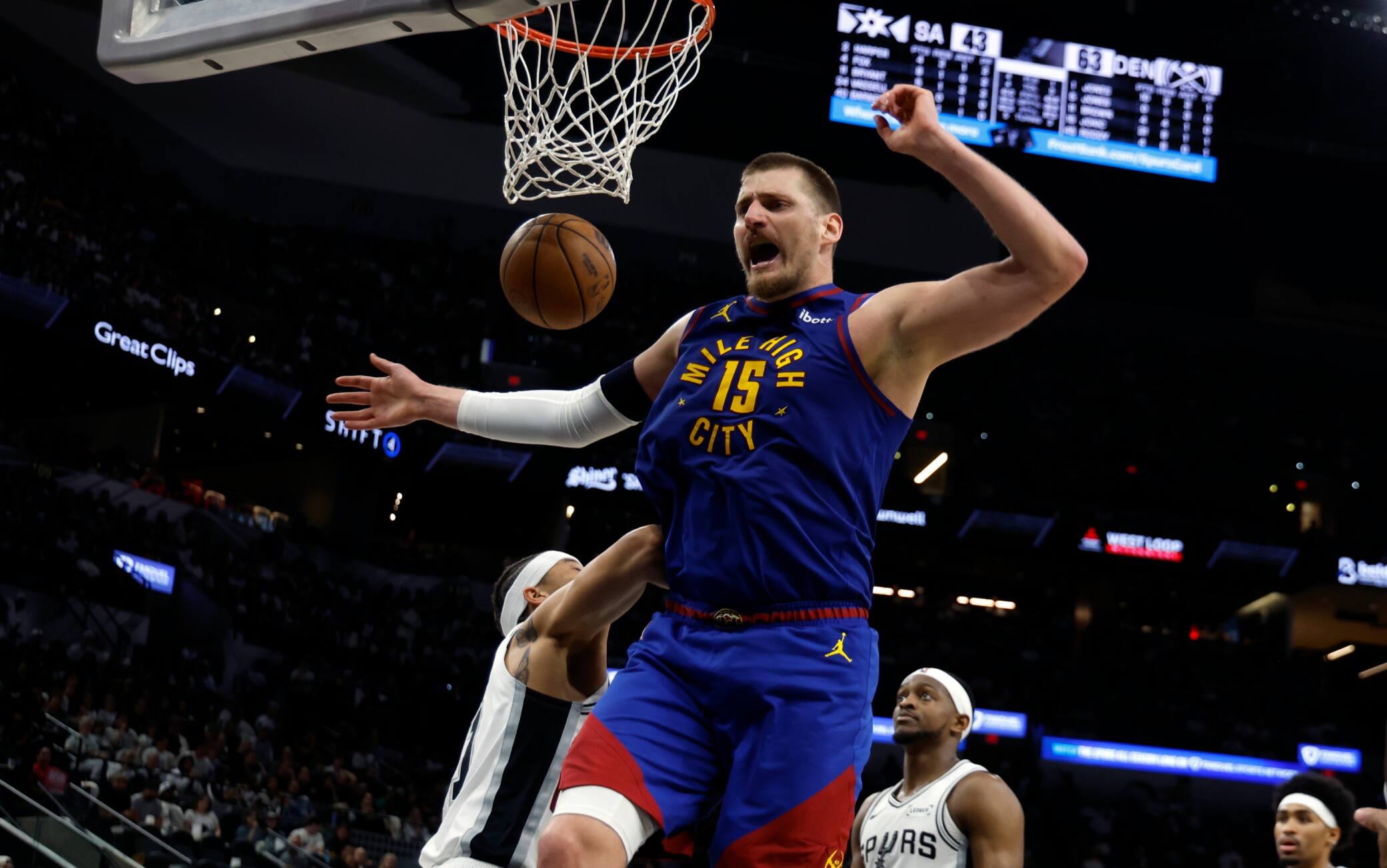 NBA, i risultati della notte: Denver batte gli Spurs, Orlando cade a Boston