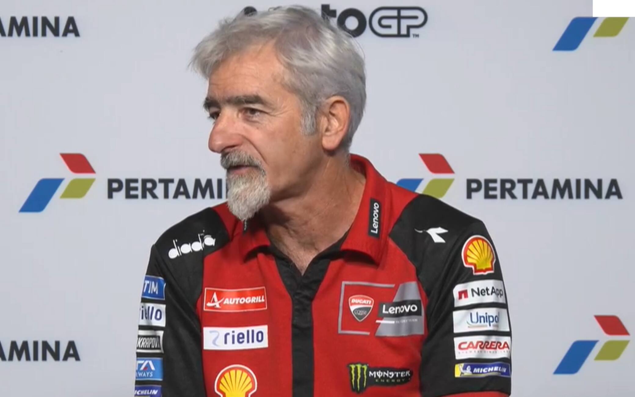 MotoGP, Gigi Dall'Igna: nessun vantaggio nel duello tra Ducati e Aprilia