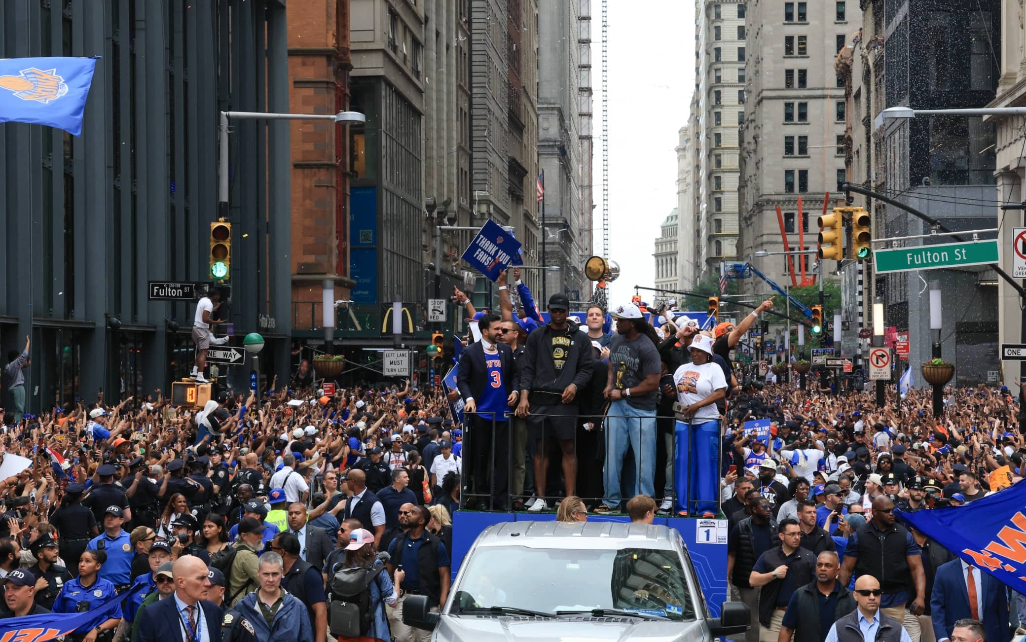 NBA, la parata dei Knicks nella storia: è la 3^ più partecipata di sempre in USA