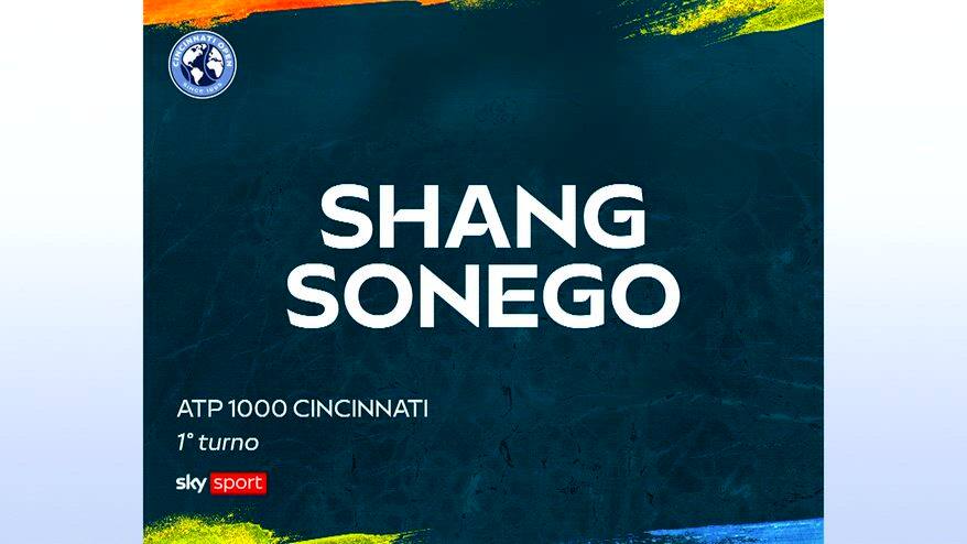Sonego-Shang: highlights Atp Cincinnati. VIDEO