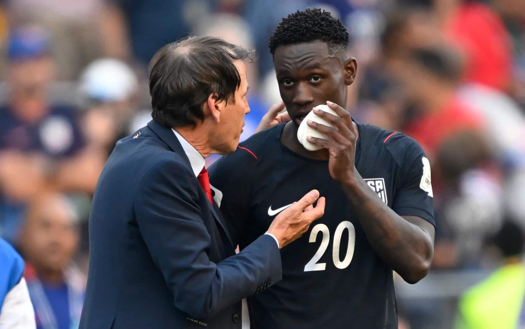 Rudi Garcia e Balogun
