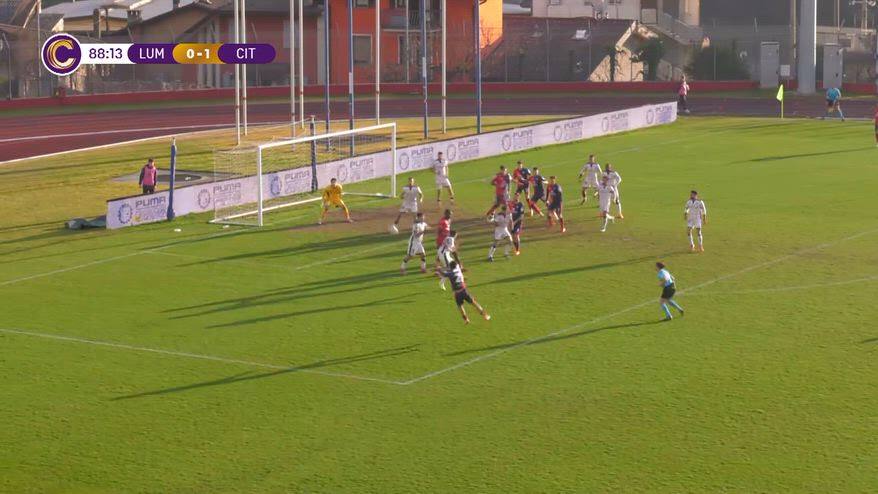 Lumezzane, che gol di Napolitano contro il Cittadella