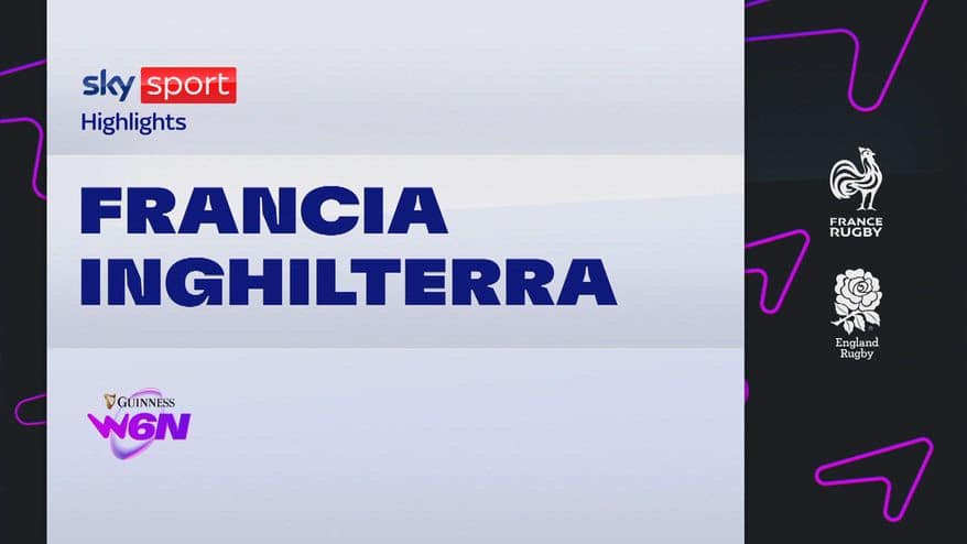 Francia-Inghilterra: highlights Sei Nazioni femminile