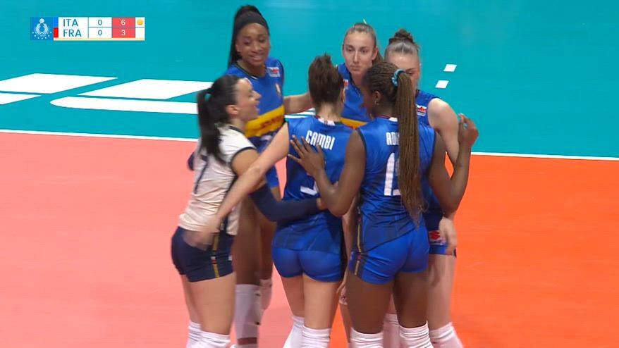 Volley, amichevole Italia-Francia 3-0: highlights